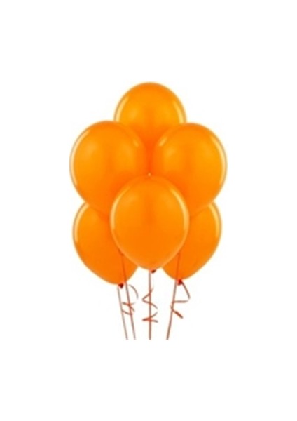 Turuncu 100 Lü Balon