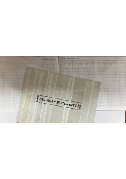 Amortisman Ve Demirbaş Defteri