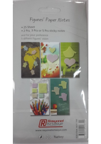 İşaretler Serisi Yapışkanlı Not Kağıdı - Not-799