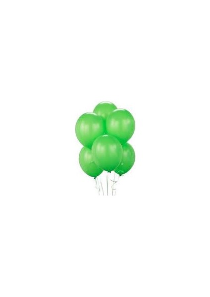Metalik Yeşil Balon 100 Lü