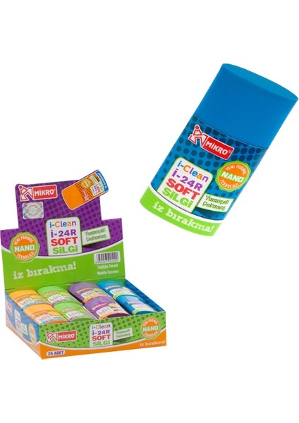 İ-Clean Soft Renkli Silgi