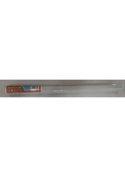 Şeffaf Yapışkanlı Rulo Asetat 45 Cm X 2M
