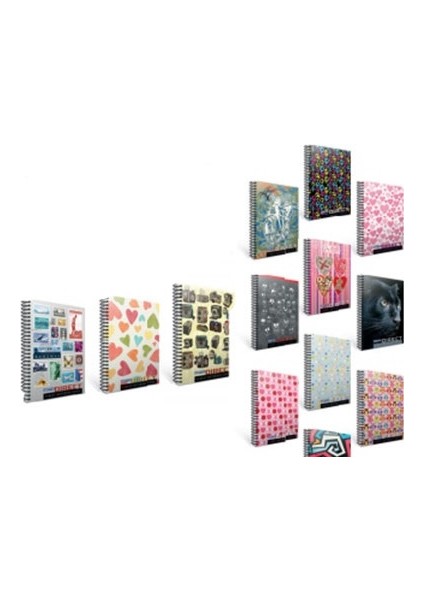72 Yaprak Karton Kapak A4 Defter