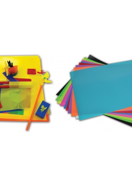35 X 50 Plastik Fon Kartonu - Silinebilir/Kesilebilir