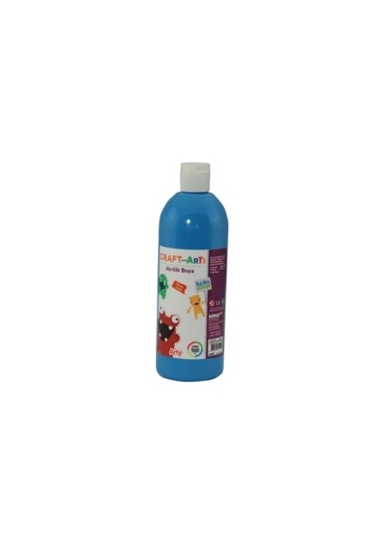 Craft And Arts Beyaz 500 Ml Akrilik Boya