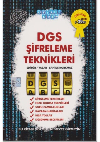 Akıllı Adam Dgs Şifreleme Teknikleri