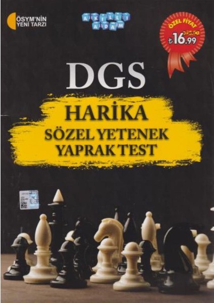 Akıllı Adam Dgs Harika Sözel Yetenek Yaprak Test