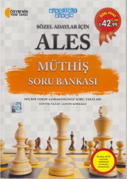 Akıllı Adam Ales Müthiş Soru Bankası (Sözel Adaylar İçin)