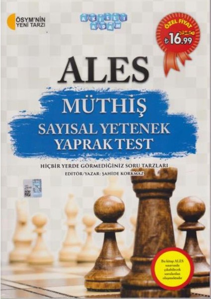 Akıllı Adam Ales Müthiş Sayısal Yetenek Yaprak Test - Şahide Korkmaz