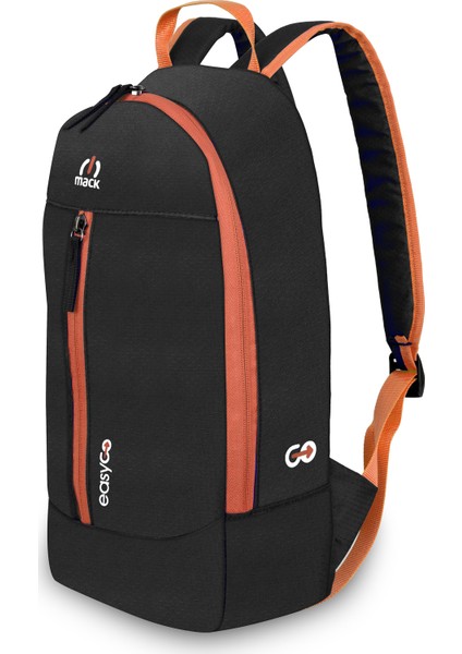 Easy Go Day Pack 13-14” Siyah-Oranj Laptop Bölmeli Seyahat Çantası MCC-3009