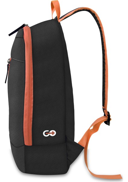 Easy Go Day Pack 13-14” Siyah-Oranj Laptop Bölmeli Seyahat Çantası MCC-3009