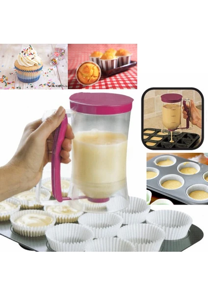 Buffer Kitchen Batter Dispenser / Ölçekli Hamur Akıtma Dökme Makinesi