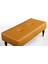 Lorence Home Lungo Deri Bench Puf(Turuncu) 2