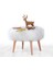 Lorence Home Deer Puf - Beyaz 1