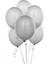 Metalik Gri Balon 100 Lü 1