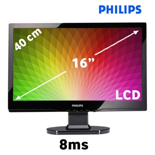 Philips 160e1sb 16 8ms Wide Screen Lcd Monitör Siyah Fiyatı