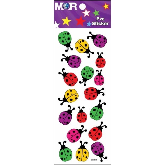 Uğur Böceği Sticker / Mor-2024