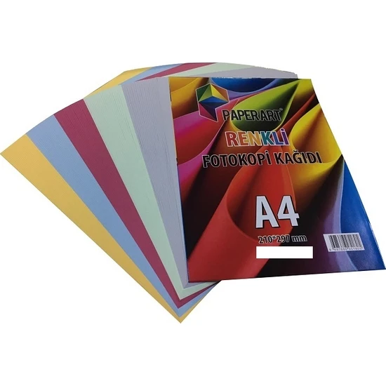 Paperart Renkli Fotokopi Kağıdı 30 Lu