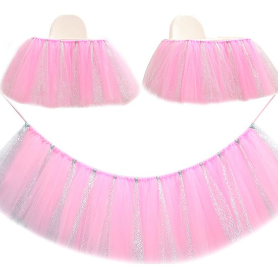 Azebu Tütü Mama Masa Sandalye Etek Bebek Doğum Günü Partisi Fiyatı