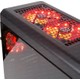 Dark N10 Advanced 600W 80+ 5x12cm Kırmızı Fanlı Fan Kontrolcülü Full Cam Yan Panelli USB 3.0 Bilgisayar Kasası (DKCHN10ADV600)