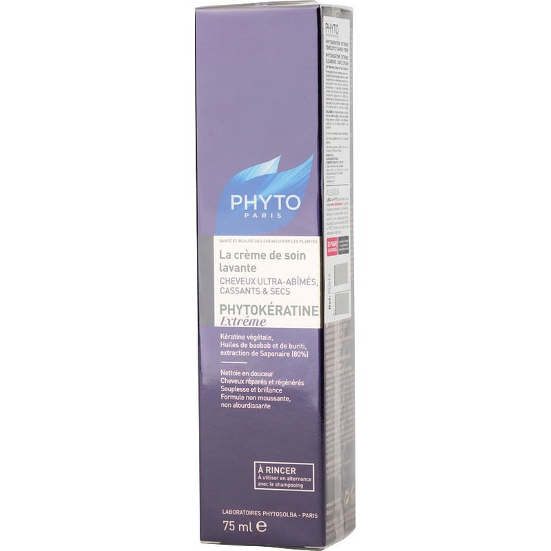 Phyto Phytokeratine Extreme Cleansing Care Cream 75Ml