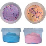 Hellove Boncuklu Slime + Normal Slime 2 Adet + 2 Adet 4 Adet Oyun Hamuru