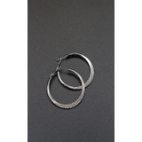 Yağmur Halka Küpe Silver