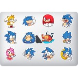 HD Sticker Sonic Laptop Sticker Paket 1 Set 1
