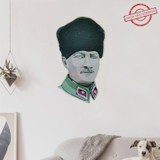 Elfidadesign Atatürk Özel Üretim Ahşap UV Baskı Duvar Tablosu ELF-2312006