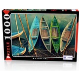 Adam Games Kayıklar 1000 Parça Puzzle Yapboz