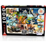 Adam Games Yaşam 1000 Parça Puzzle Yapboz
