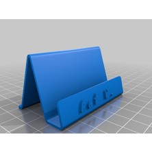 Aldım Geldi Özelleştirilmiş Kartvizit Sahibim Plastik Aparat