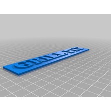 Izgara Çukur Işareti Plastik Aparat