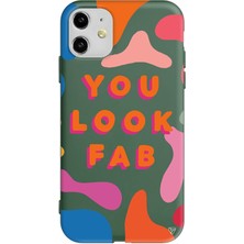 Gritty iPhone 11 Uyumlu Impact You Look Fab Premium Telefon Kılıfı
