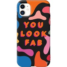 Gritty iPhone 11 Uyumlu Impact You Look Fab Premium Telefon Kılıfı