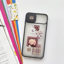 Gritty Apple iPhone 7 / 8 / Se Uyumlu Lüks Çerçeveli Telefon Kılıfı