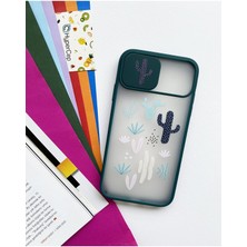 Gritty Apple iPhone 12 Uyumlu Kenar Renkli Kamera Kenar Çıkıntılı Lüx Liva Silikon Telefon Kılıfı