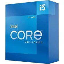 Intel i5 12400 3.60GHz 18MB Önbellek Soket 1700 6 Çekirdek İşlemci