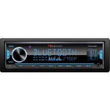 Nakamichi NQ523BD 3 Amfi Çıkışlı Bluetooth USB Aux Profesyonel Oto Teyp Rgb Ekran App Kontrol