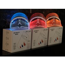 Enove LED Güzellik Maskesi Şeffaf 3 Renkli