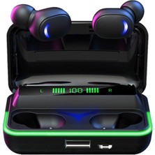 Zamak E10 Kablosuz Bluetooth Kulaklık Rgb 5.1 Wireless E10-MİPODS Oyuncu Kulaklığı