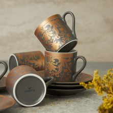 Karaca Yeni Charles 6 Kişilik Kahve Fincanı Takımı 80 ml