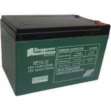 Deep Power Deeppower 12V 14AH Elektrikli Bisiklet Aküsü