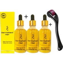 Dermanew 3 Adet Serum + Roller Dermanew hair Bayanlara Özel Serum