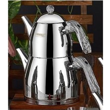 Kahramanlar Antibakteriyel Ortaboy Elmas Marble Çaydanlık