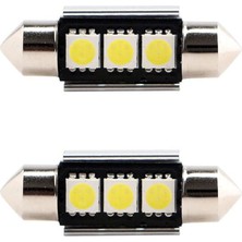 Knmaster Festoon 5050 Smd 3 Ledli Beyaz LED Takım
