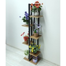 Adım Shops Dekoratif Dikey Saksılık, Çiçeklik, Raf, Bahçe Mobilya, Hediyelik Çiçek Rafı