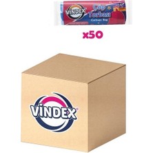 Vindex Çöp Torbası Orta Boy 50 Adet - Koli
