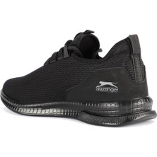 Slazenger ABENA I Erkek Sneaker Koşu & Yürüyüş Ayakkabısı Siyah / Koyu Gri