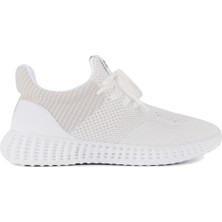 Slazenger ATOMIC Erkek Sneaker Koşu & Yürüyüş Ayakkabısı Beyaz / Açık Gri
